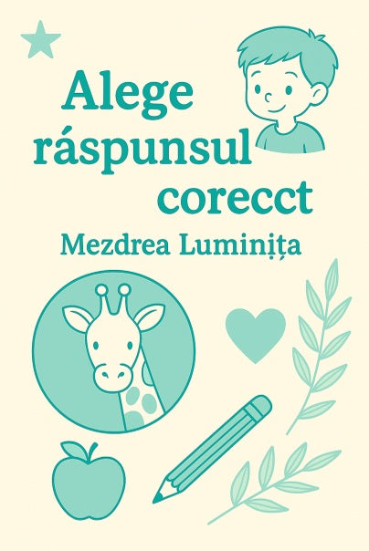 Alege raspunsul corect